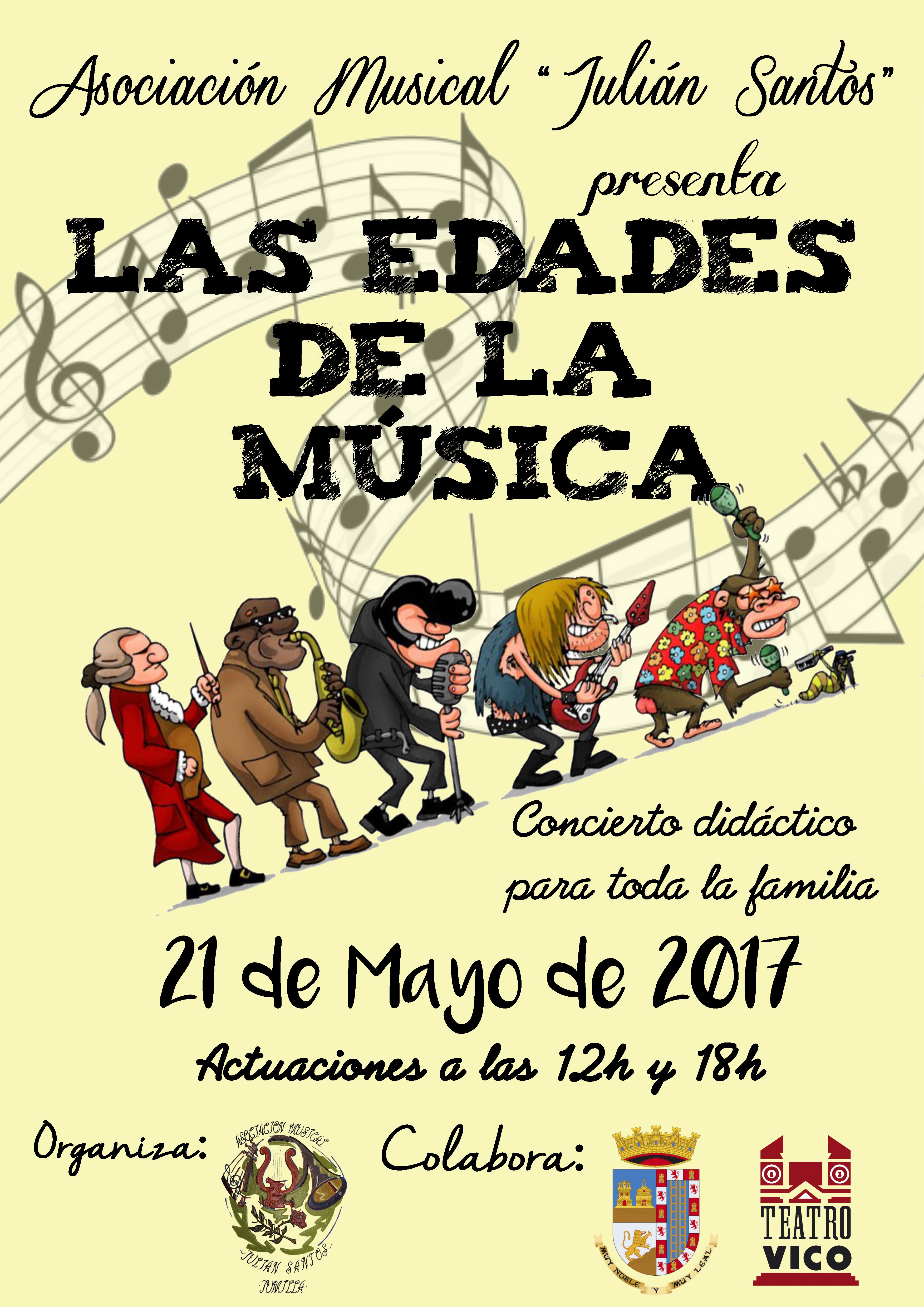 La Asociación Julián Santos presentará las “Edades de la Música”