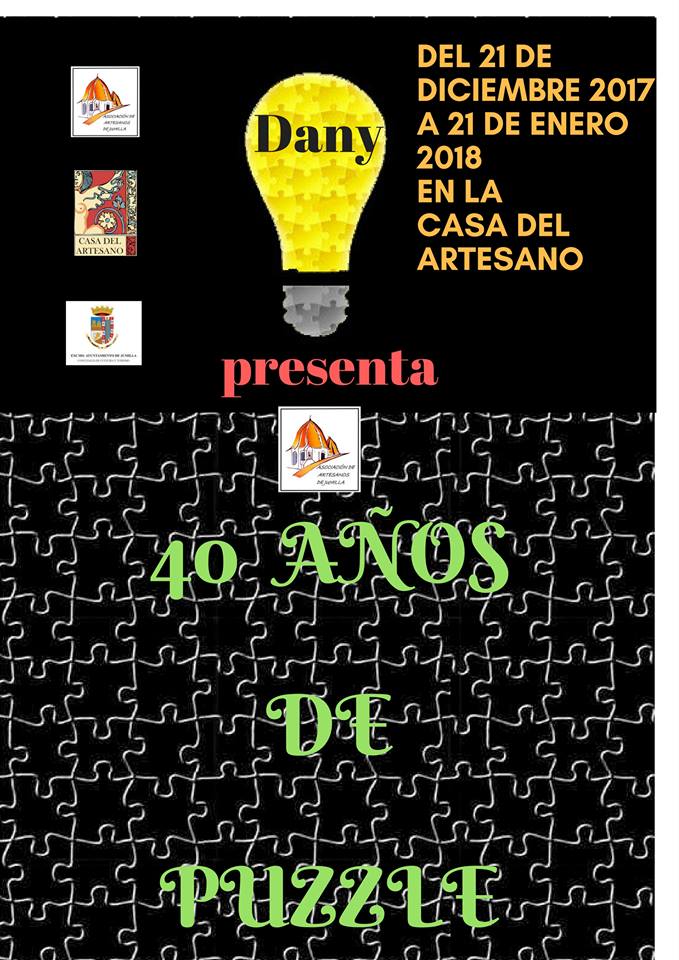 La Casa del Artesano acoge desde este jueves una exposición de 100 puzzles de Dany González