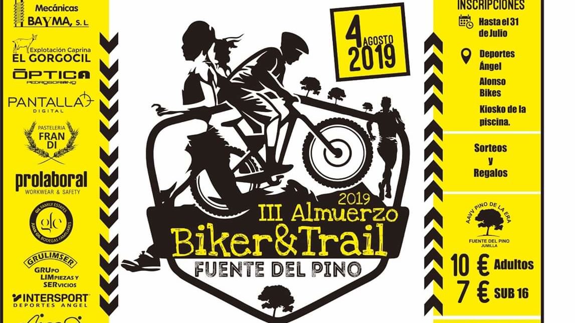 El domingo se realizará el 3º Almuerzo Biker and Trail en Jumilla