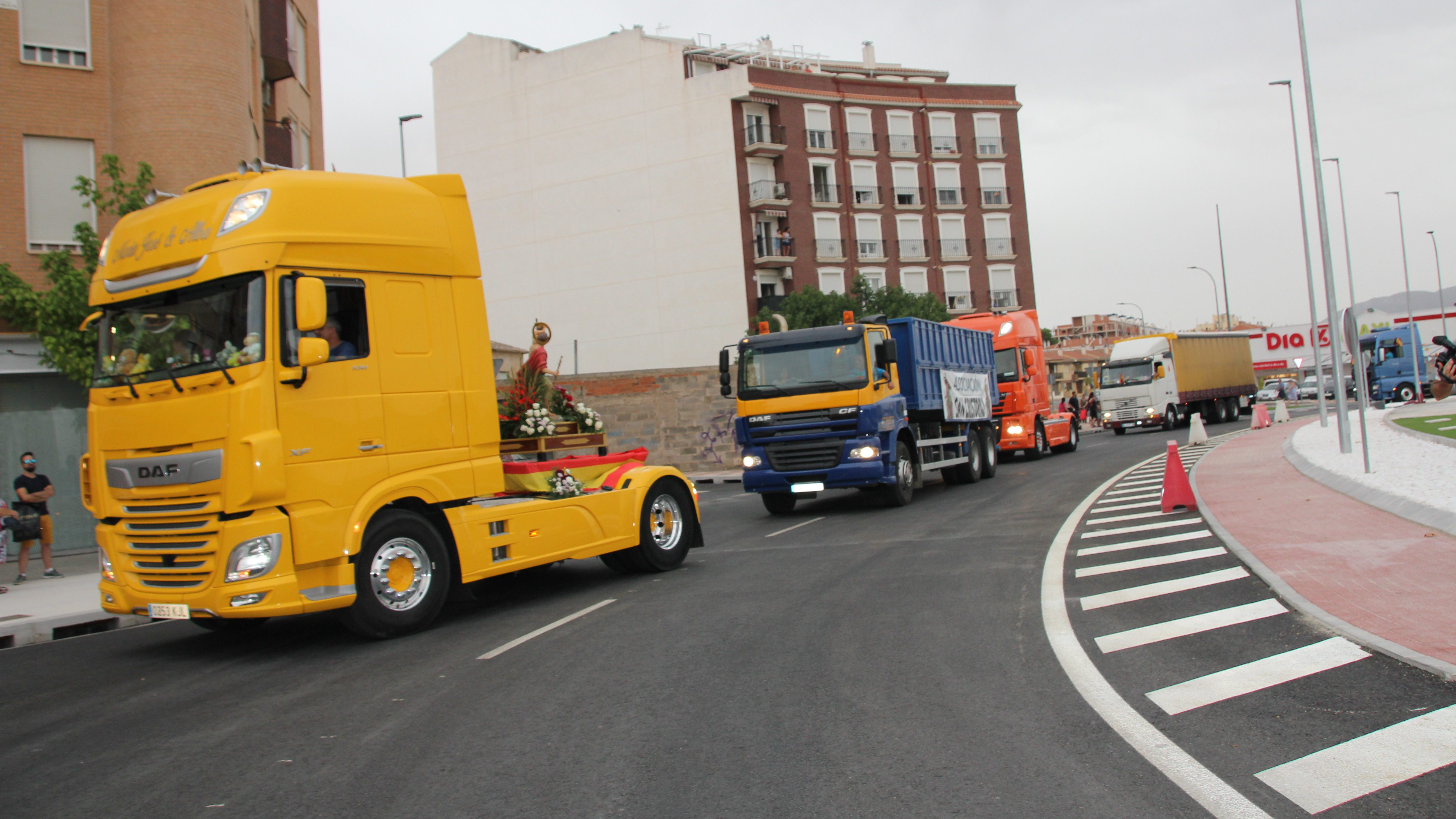 Este fin de semana continúan los actos de los conductores y camioneros en honor a San Cristóbal.