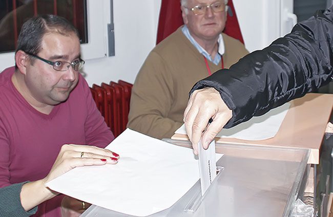 El PP gana en Jumilla en las generales con 4.648 votos seguido de PSOE con 3.278