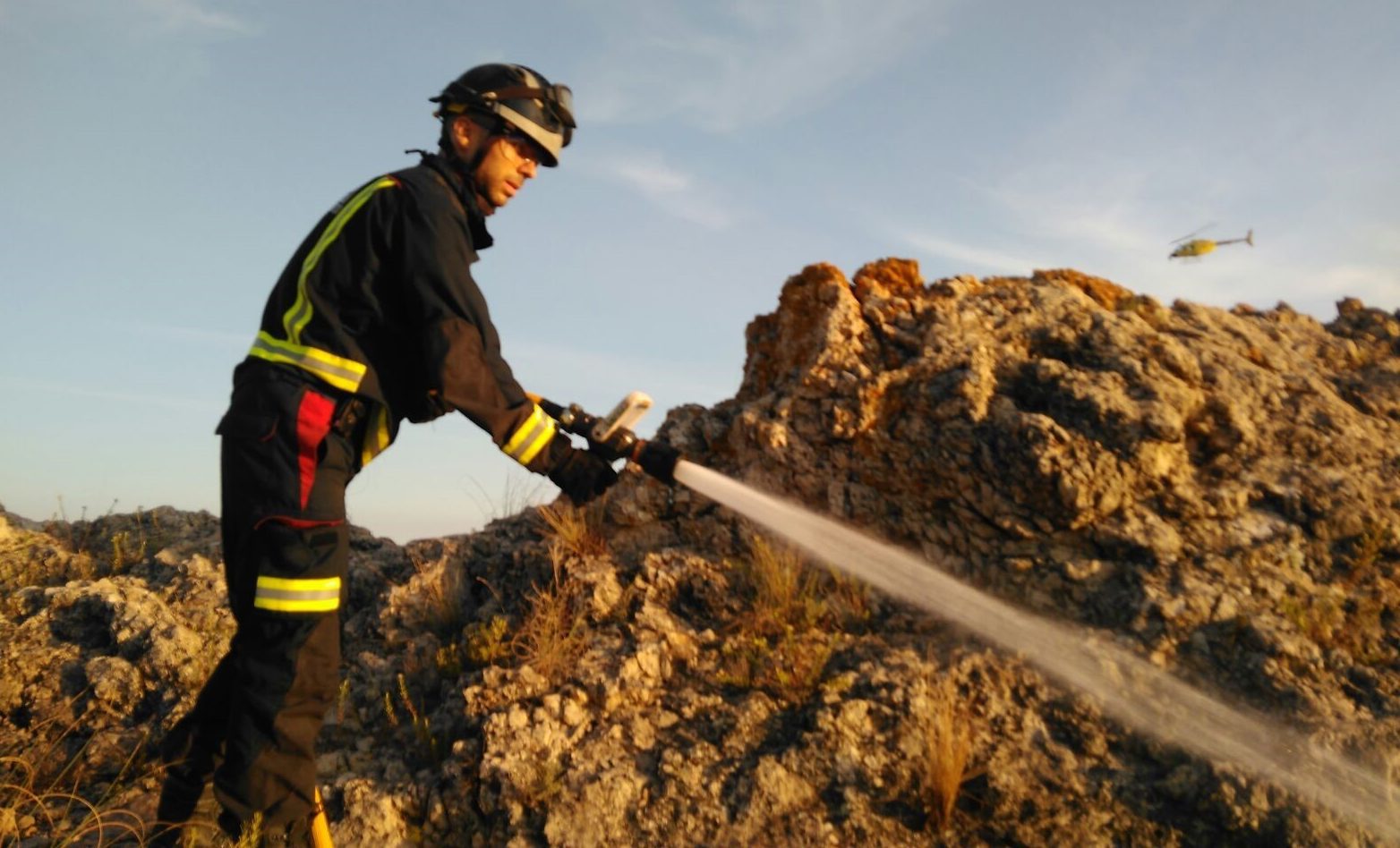 Extinguido un incendio forestal en la Sierra del Buey