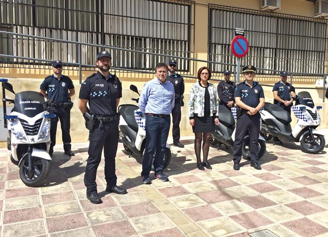 La Policía Local aumenta su parque móvil con cuatro nuevas motocicletas