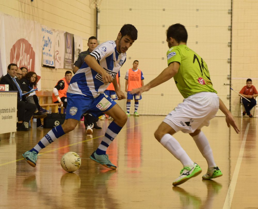 El Jumilla FS B. Carchelo pierde por la mínima ante el Palma Futsal (1-2)