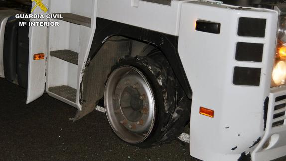 Arrestan a un camionero que dio positivo en ‘coca’ y huyó 70 kilómetros de la Guardia Civil