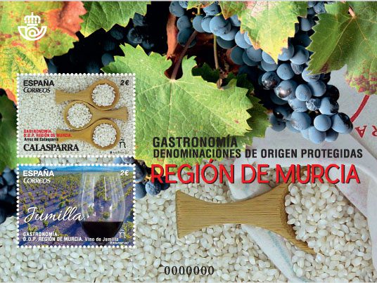 Correos va a emitir 180.000 sellos sobre el vino de Jumilla