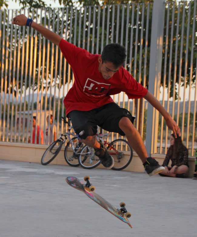 El skate se hace su sitio en el deporte