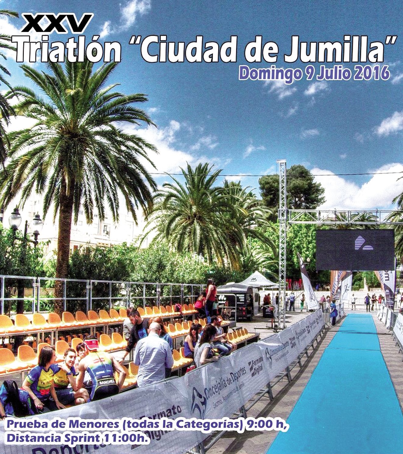El Triatlón Ciudad de Jumilla se aplaza al domingo 31 de julio