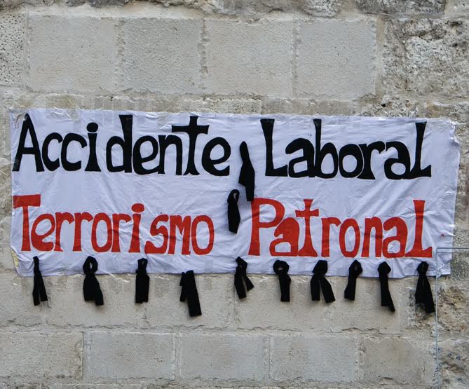 La patronal se lleva los beneficios, la clase obrera pone los muertos (Opinión)