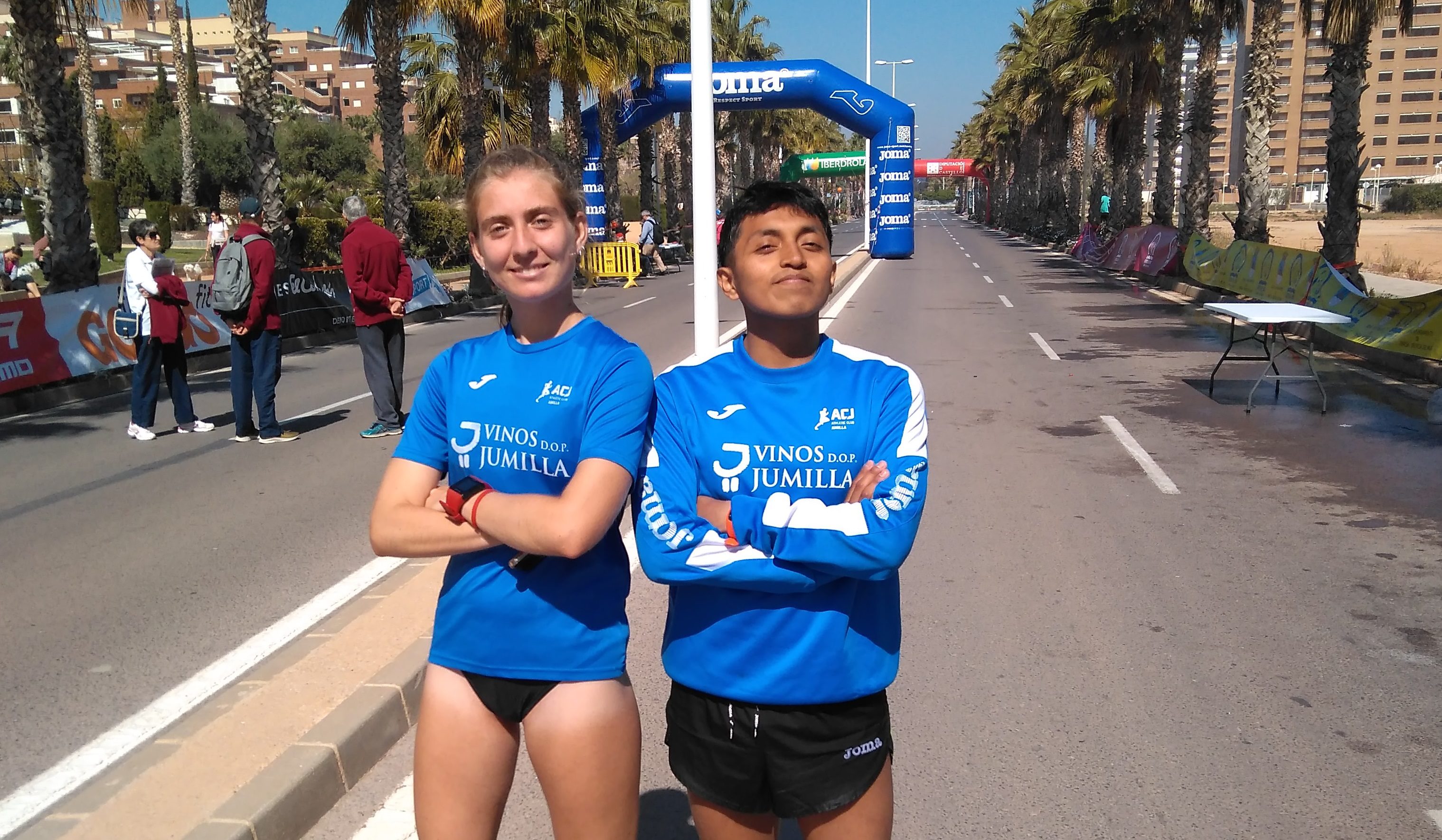 Buena actuación de Ángela Carrión y Eduardo Minchala en el Campeonato de España